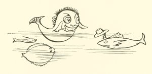 Calico Pie (kaiverrus) tekijältä Edward Lear