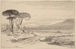 Rooman maaseutu tekijältä Edward Lear
