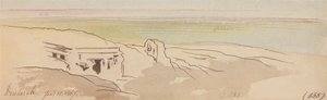 Dendera, 15. tammikuuta 1867 (155) tekijältä Edward Lear