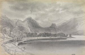 Derwentwater tekijältä Edward Lear