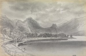 Derwentwater tekijältä Edward Lear