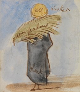 Egyptiläinen mies tekijältä Edward Lear