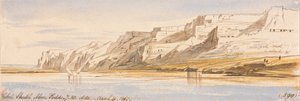 Gebel Sheikh Abu Fodde, klo 7.30, 4. maaliskuuta 1867 (590) tekijältä Edward Lear