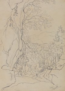 La Cava, 19. heinäkuuta 1838 tekijältä Edward Lear