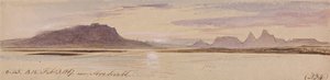 Abu Simbelin lähellä tekijältä Edward Lear