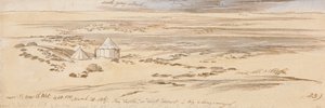 Beer El Abtin lähellä, klo 16.30, 28. maaliskuuta 1867 (23) tekijältä Edward Lear