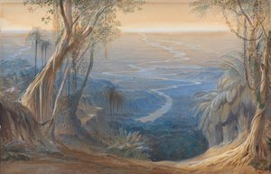 Bengalin tasangot, Siligoreen yläpuolelta katsottuna tekijältä Edward Lear