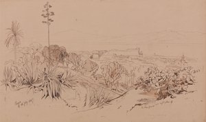 Reggio, 26. heinäkuuta 1847 tekijältä Edward Lear