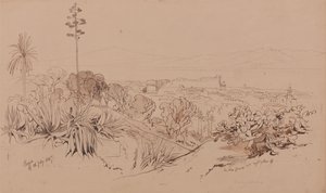 Reggio, 26. heinäkuuta 1847 tekijältä Edward Lear