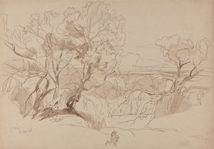 Santa Decca, Korfu, 28. toukokuuta 1848 (126) tekijältä Edward Lear