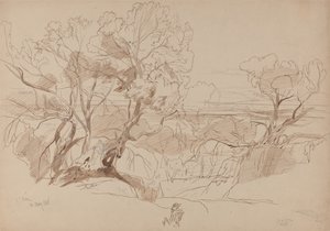 Santa Decca, Korfu, 28. toukokuuta 1848 (126) tekijältä Edward Lear