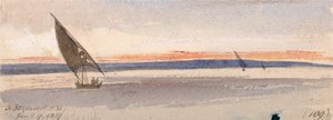 Auringonlasku tekijältä Edward Lear