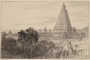 Tanjore, Intia tekijältä Edward Lear