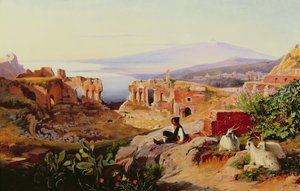 Huonekalut ja erilaiset esineet 1100- ja 1300-luvuilta tekijältä Edward Lear