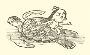 Yonghy-Bongy-Bon seurustelu (kaiverrus) tekijältä Edward Lear