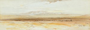 Kaksi näkymää Thebesiin tekijältä Edward Lear