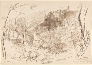 Näkymä Cerianasta tekijältä Edward Lear