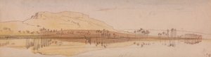Näkymä Niilille tekijältä Edward Lear