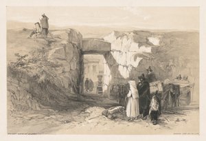 Näkymät Roomaan ja sen ympäristöön: Alatrin muinainen portti tekijältä Edward Lear