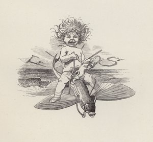 Kuvitus Charles Kingsleyn vesivauvoille (kaiverrus) tekijältä Edward Linley (after) Sambourne