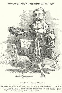 Punch-sarjakuva: Sir Robert Fowler tekijältä Edward Linley (after) Sambourne