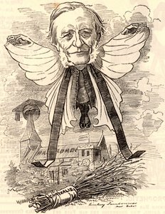 Karikatyyri George Granville Bradleysta tekijältä Edward Linley Sambourne