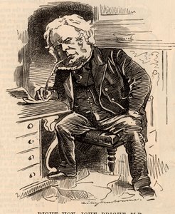 Sarjakuva John Brightista tekijältä Edward Linley Sambourne