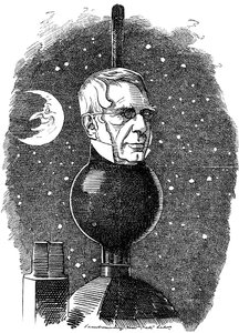 George Biddell Airy 1801-1892, englantilainen tähtitieteilijä ja geofyysikko, 1883 tekijältä Edward Linley Sambourne