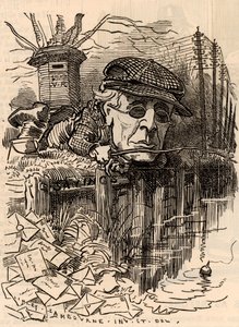 Henry Fawcett (1833-1884) tekijältä Edward Linley Sambourne