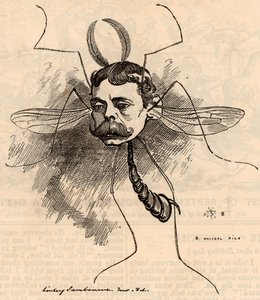 Lordi Randolph Henry Spencer Churchill (1849-1895) tekijältä Edward Linley Sambourne