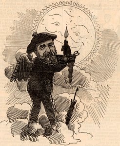 Joseph Norman Lockyerin muotokuva tekijältä Edward Linley Sambourne