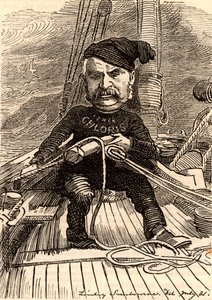 William Schwenck Gilbert (1836-1911) tekijältä Edward Linley Sambourne