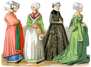 Nürnbergin naiset, Saksa, 1500-luku 1849.
