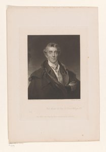 Muotokuva Arthur Wellesley Kenttämarsalkka Hänen armonsa Wellingtonin herttua (otsikko esineessä)