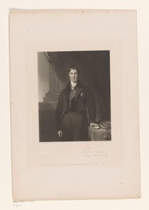 Portret van George Hamilton-Gordon Earl of Aberdeen KJ / ulkoministeri (otsikko esineessä)