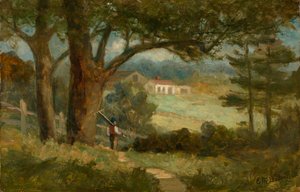 Kotiin, 1895. tekijältä Edward Mitchell Bannister