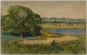 Maisema tekijältä Edward Mitchell Bannister