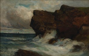 Ocean Cliffs, 1881. tekijältä Edward Mitchell Bannister