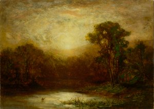 Posta de sol, ca. 1875-1880. finlandès