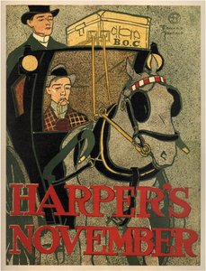 Harpers marraskuussa 1896 tekijältä Edward Penfield