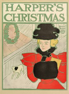 Harpers New Monthly Magazine -lehden mainosjuliste, joulu 1894
