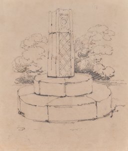 Monumentin luonnos tekijältä Edward Pretty