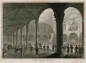 Royal Exchange, Lontoo tekijältä Edward Pugh