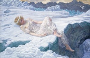 Lumen sydän, 1907 (wc ja bodycolour paperille)