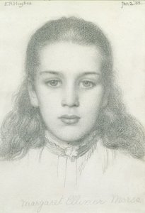 Margaret Ellinor Morse, 2. tammikuuta 1882. tekijältä Edward Robert Hughes