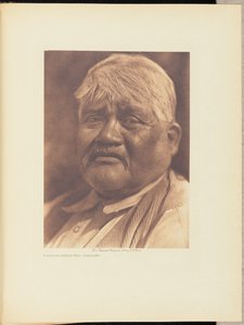 Captain Big Man - Diegueño tekijältä Edward S. Curtis
