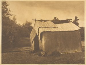 Matt House - Skokomish tekijältä Edward S. Curtis