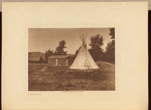 Pieganin koti tekijältä Edward S. Curtis