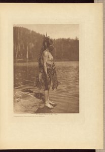Valaanpyynnin juhlallinen valmistelu tekijältä Edward S. Curtis