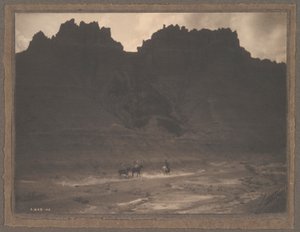 Kallion varjossa tekijältä Edward S. Curtis